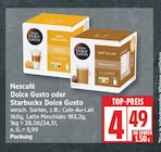Dolce Gusto Cafe-Au-Lait von Nescafé für 4,49 € bei EDEKA im Angebot Dolce Gusto Cafe-Au-Lait von Nescafé im aktuellen EDEKA Prospekt