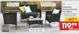 Polyrattan Gartenmöbel-Set Fort Myers Angebote von Juskys bei Netto Marken-Discount Dresden für 119,99 €