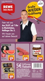 Supermarkt Prospekt von REWE Rheinfelden REWE Prospekt: "Dein Markt", 38 Seiten, 28.07.2025 - 02.08.2025