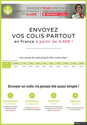 Catalogue Autres Magasins Relais Colis en cours à La Fontonne et alentours, "Envoyez vos colis partout", 1 page, 09/10/2023 - 31/12/2023