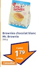 Brownies chocolat blanc - Mr. Brownie en promo chez Action Marseille à 1,79 €