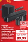5.1-Kanal-Virtual-Surround-Sound-System »Aura A30« im Kaufland Prospekt 5.1-Kanal-Virtual-Surround-Sound-System »Aura A30« von ULTIMEA im aktuellen Kaufland Prospekt für 89,99 €