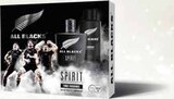 Coffret spirit tonic fragrance eau de toilette 80ml + déodorant 150ml - ALL BLACKS en promo chez Intermarché Saint-Nazaire à 11,96 €