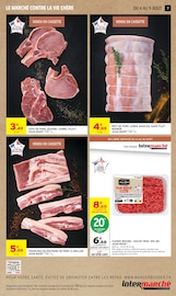 Promos Viande dans le catalogue "-60% DE REMISE IMMÉDIATE SUR LE 2ÈME" de Intermarché Super Viande en promo dans le catalogue Intermarché Super à la page 7