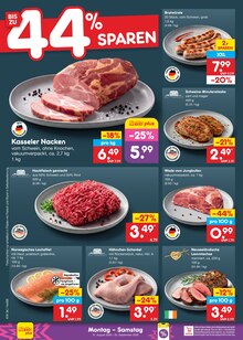 Schweinefleisch im Netto Marken-Discount Prospekt "Aktuelle Angebote" mit 70 Seiten (Braunschweig)