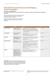 Öl Angebote im Prospekt "Tariftabelle und Serviceleistungen" von UPS Öl Angebote im Prospekt "Tariftabelle und Serviceleistungen" von UPS auf Seite 36