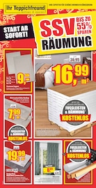 Laminat im Ihr Teppichfreund Prospekt in Augsburg Aktueller Ihr Teppichfreund Prospekt mit Laminat, "SSV!", Seite 1