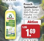 Aktuelles Spülmittel Zitrone Angebot bei combi in Hannover ab 1,69 €