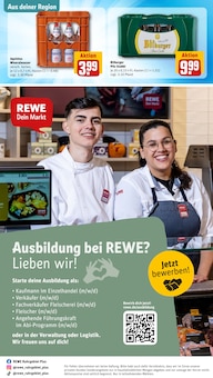 Bitburger im REWE Prospekt "Dein Markt" mit 36 Seiten (Duisburg)
