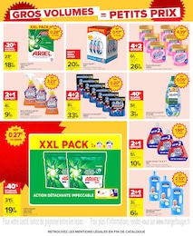 Offre Lessive Poudre dans le catalogue Carrefour du moment à la page 22