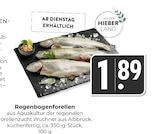 Regenbogenforellen Angebote bei Hieber Lörrach für 1,89 €