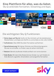 Fernseher im Sky Prospekt Fernseher im Sky Prospekt Sky Serien & Netflix auf S. 2