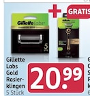 Labs Gold Rasierklingen oder Rasierer von Gillette im aktuellen Rossmann Prospekt für 20,99 €