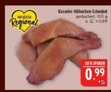 Aktuelle Schweinefleisch Angebote bei Marktkauf in Leipzig Aktuelles Kasseler-Hähnchen-Schenkel Angebot bei Marktkauf in Leipzig ab 0,99 €
