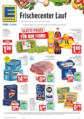 Bier im E center Prospekt in Lauf Aktueller E center Prospekt mit Bier, "Wir lieben Lebensmittel!", Seite 1