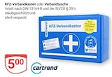 KFZ-Verbandkasten im Angebot bei GLOBUS in Homburg KFZ-Verbandkasten Angebote von cartrend bei GLOBUS Homburg für 5,00 €