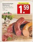 WEZ Rodenberg - Braunschweiger Mettwurst Angebot im Prospekt Braunschweiger Mettwurst bei WEZ im Rodenberg Prospekt für 1,59 €