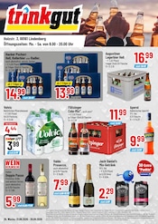 Trinkgut Discounter Prospekt der aktuellen Woche mit 4 Seiten, gültig von 21.09.2026 bis 26.09.2026, in Weiler-Simmerberg und Umgebung Aktueller Trinkgut Discounter Prospekt in Weiler-Simmerberg und Umgebung, "Aktuelle Angebote" mit 4 Seiten, 21.09.2026 - 26.09.2026