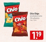 Aktuelles Chio Chips Angebot bei famila Nordost in Lübeck ab 1,19 €