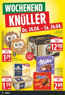 Franziskaner im EDEKA Prospekt "Aktuelle Angebote" mit 24 Seiten (Solingen (Klingenstadt))