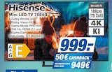 Mini LED TV 75E8Q im Angebot bei expert in Halberstadt Mini LED TV 75E8Q Angebote von Hisense bei expert Halberstadt für 949,00 €