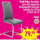Stuhl Ruby im Angebot bei SB Möbel Boss in Mühlhausen Stuhl Ruby Angebote bei SB Möbel Boss Mühlhausen für 79,99 €