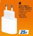 20W USB-C Power Adapter im Angebot bei expert in Aschaffenburg 20W USB-C Power Adapter Angebote von Apple bei expert Aschaffenburg für 25,00 €