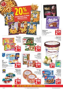 Milka im EDEKA Prospekt "Wir lieben Lebensmittel!" mit 38 Seiten (Chemnitz)
