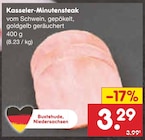 Kasseler-Minutensteak Angebote bei Netto Marken-Discount Wismar für 3,29 €