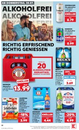 Erdinger im Kaufland Prospekt in Pforzheim Aktueller Kaufland Prospekt mit Erdinger, "Hier bin ich richtig", Seite 22