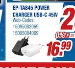EP-TA845 Power Charger USB-C 45W Angebote bei expert Bergisch Gladbach für 16,99 €