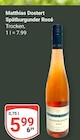 Spätburgunder Rosé Trocken von Matthias Dostert für 5,99 € bei GLOBUS im Angebot Spätburgunder Rosé Trocken von Matthias Dostert im aktuellen GLOBUS Prospekt