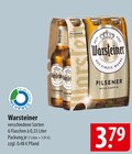 Warsteiner Pilsener Angebote von Warsteiner bei famila Nordost Stralsund für 3,79 €
