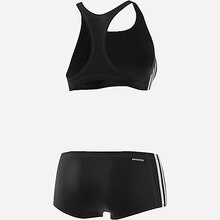 Intersport Bron - Maillot de bain 2 pièces femme Essence Core 3-Stripes Promo Maillot de bain 2 pièces femme Essence Core 3-Stripes dans le catalogue Intersport "Running, natation et randonnée" à Bron