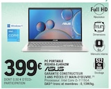 PC portable R524EA-EJ4042W - ASUS en promo chez E.Leclerc Boulogne-sur-Mer à 399,00 €