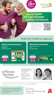 Aktueller mea - meine apotheke Prospekt "Unsere September-Angebote" Seite 1 von 4 Seiten für Esslingen