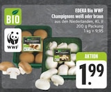 Champignons weiß im Angebot bei E center in Chemnitz Champignons weiß Angebote von EDEKA Bio WWF bei E center Chemnitz für 1,99 €