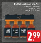 Landlimo Cola-Mix im Angebot bei EDEKA in Unna Landlimo Cola-Mix Angebote von Potts bei EDEKA Unna für 2,99 €