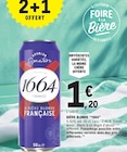 Bière Blonde - 1664 - E.Leclerc à Rouen Bière Blonde - 1664 en promo chez E.Leclerc Rouen à 1,20 €