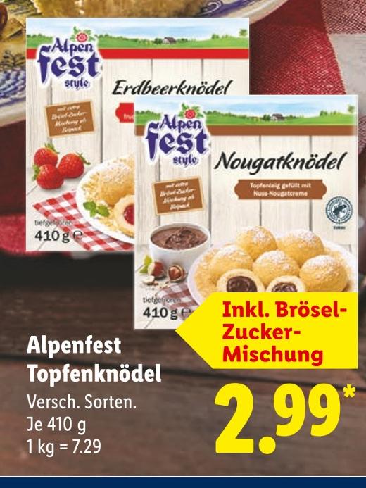 Erdbeerknödel