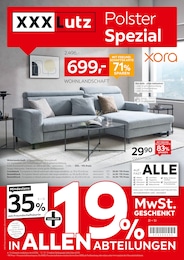 XXXLutz Möbelhäuser Prospekt für Groß Nemerow mit 16 Seiten XXXLutz Möbelhäuser Prospekt für Groß Nemerow: "Polster Spezial", 16 Seiten, 23.02.2026 - 08.03.2026