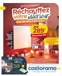 Prospectus Castorama, "Réchauffez votre intérieur",  pages, 08/11/2023 - 27/11/2023
