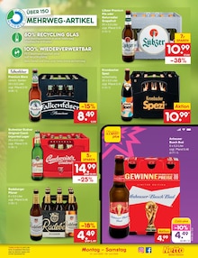 Radler im Netto Marken-Discount Prospekt "Aktuelle Angebote" mit 68 Seiten (Potsdam)