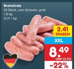 Aktuelles Bratwürste Angebot bei Netto Marken-Discount in Braunschweig ab 8,49 €