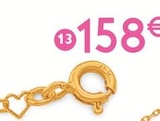 Bracelet, 18 cm, or jaune 1,44 g - E.Leclerc Bracelet, 18 cm, or jaune 1,44 g à 158,00 € dans le catalogue E.Leclerc