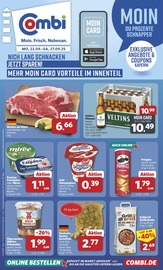 Aktueller combi Supermarkt Prospekt in Visselhövede und Umgebung, "Markt - Angebote" mit 34 Seiten, 22.09.2025 - 27.09.2025