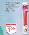 Das Original Knabberspaß Classic Angebote von Picnics bei GLOBUS Gera für 1,99 €