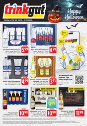 Trinkgut Discounter Prospekt der aktuellen Woche mit 6 Seiten, gültig von 26.10.2026 bis 31.10.2026, in Neuhausen und Umgebung Aktueller Trinkgut Discounter Prospekt in Neuhausen und Umgebung, "Aktuelle Angebote" mit 6 Seiten, 26.10.2026 - 31.10.2026