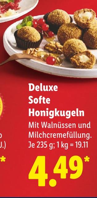 Deluxe Softe Honigkugeln