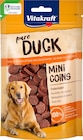 Hundeleckerli Ente, pure duck mini coins im Angebot bei dm-drogerie markt in Bad Kreuznach Hundeleckerli Ente, pure duck mini coins Angebote von Vitakraft bei dm-drogerie markt Bad Kreuznach für 2,25 €